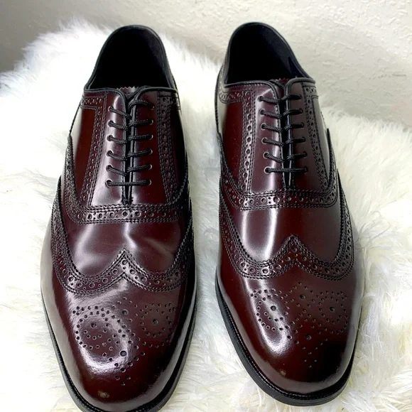 FLORSHEIM Men's Lexington Wing-Tip Oxford - Picture 2 of 13